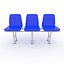 3D Stadium Seats 2 model