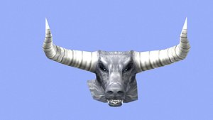 3D Ox head