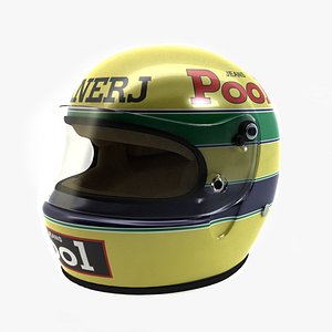 Ayrton Senna Helmet 1983