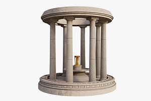 Classic Open Mini Temple 3D