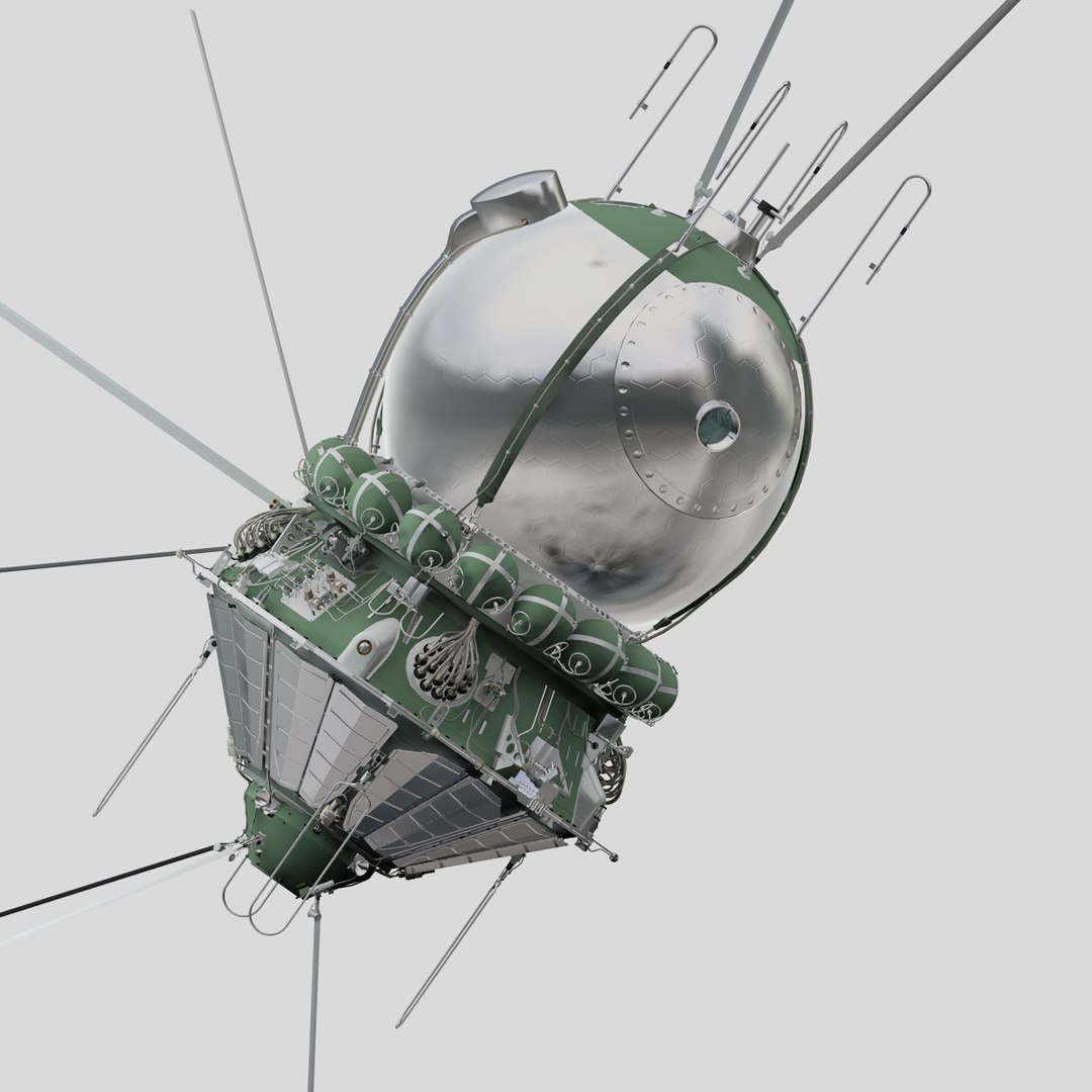 3D Vostok-1 Spacecraft with interior - TurboSquid 2049686