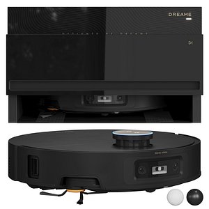 3D model Built-in Robot Vacuum Cleaner Dreame X60 Master