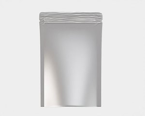 3D Pouch package model