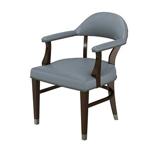 Charter furniture dining arm chair 3d model