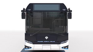 3D Toyata FUEL CELL BUS model