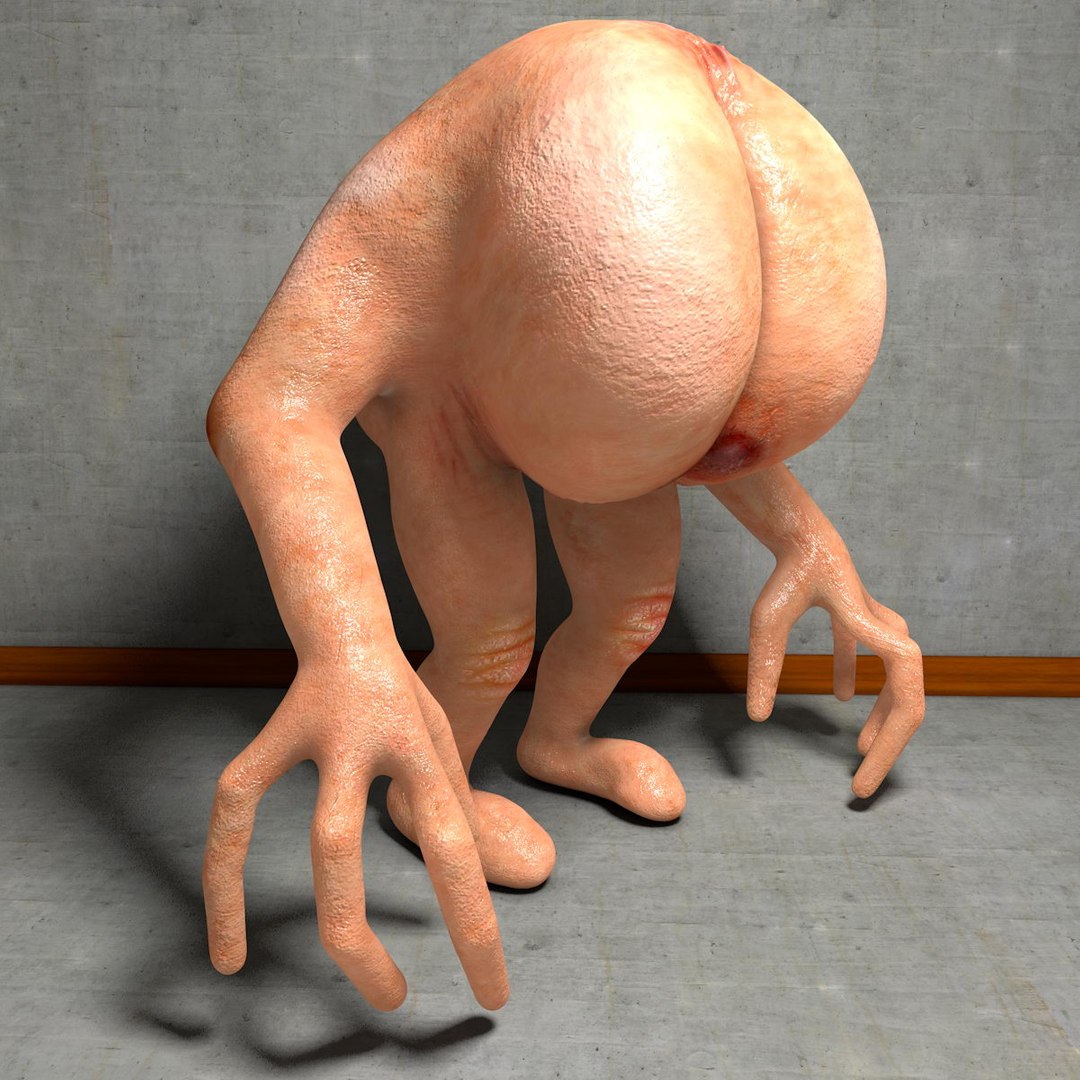 3d alien booty ass
