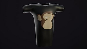 Shirt for NFT Ape 3D