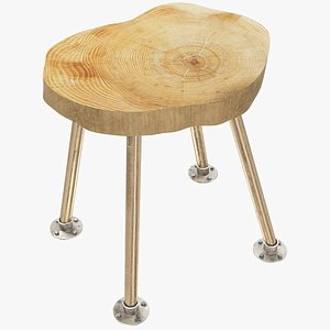 3D loft stool