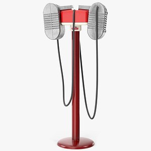 Retro EPRAD Detroit Diecast Drive-In Speaker Stand