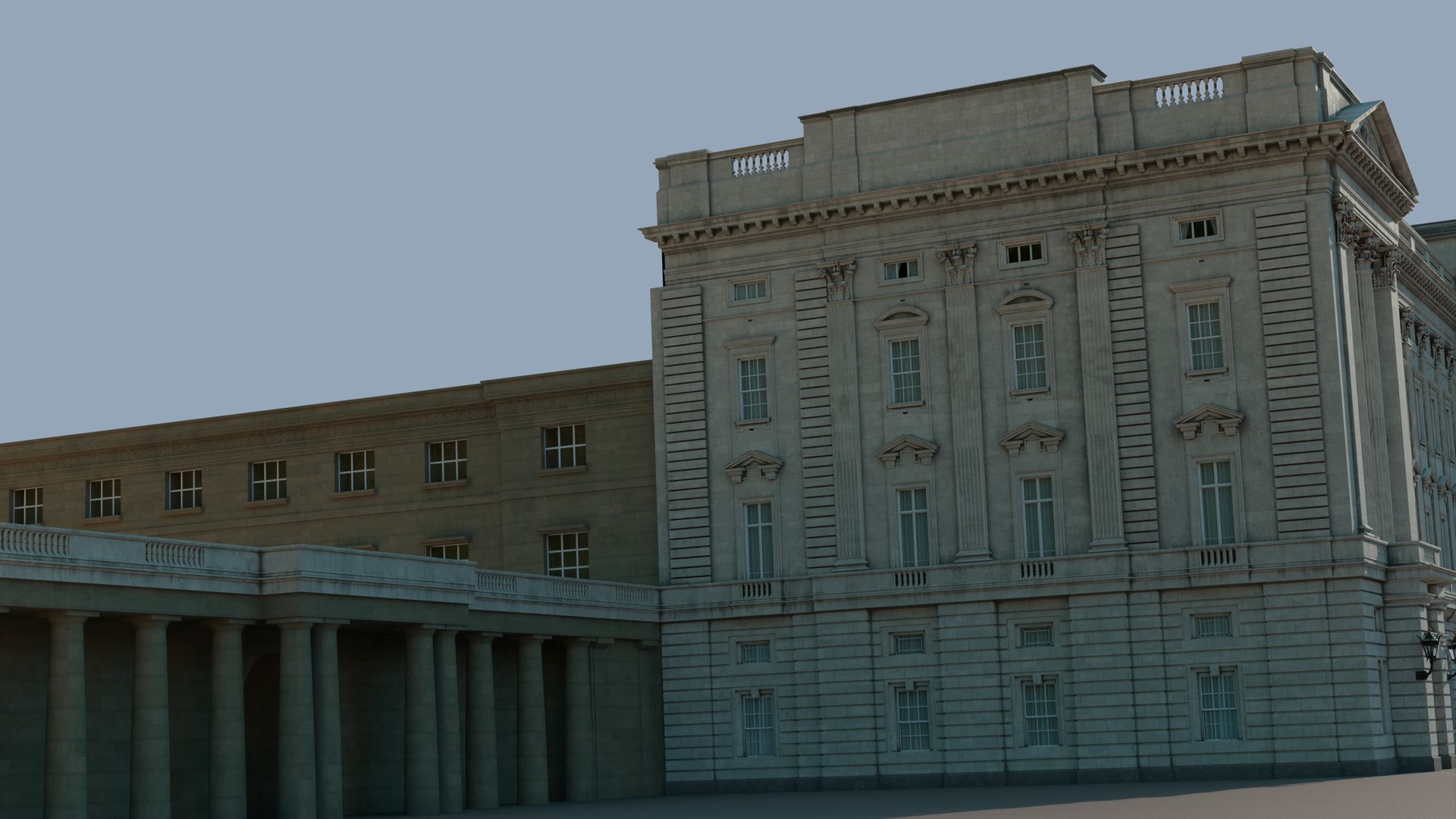 Buckingham Palace PBR model https://p.turbosquid.com/ts-thumb/nd/x8F5mO/eb/imagee_15/jpg/1743329771/1920x1080/fit_q87/cb53f5af1d730d8779605cc20d067e4e4ecea101/imagee_15.jpg