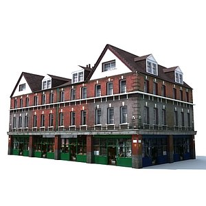 low poly building 1