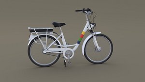 electric bicycle 3D