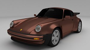 1975 porsche 911 3d model