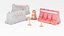 Lowpoly Collection Traffic Barrier