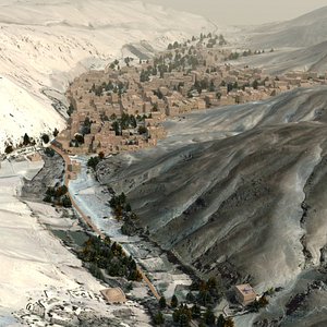 town games terrain 3d model