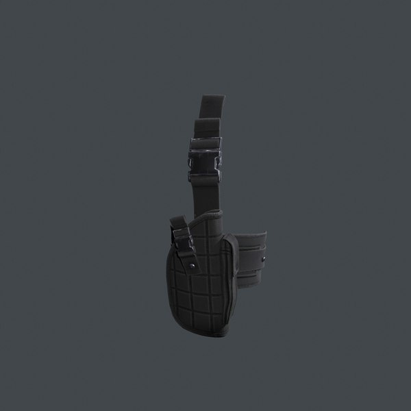 3D holster pistol - TurboSquid 1238522