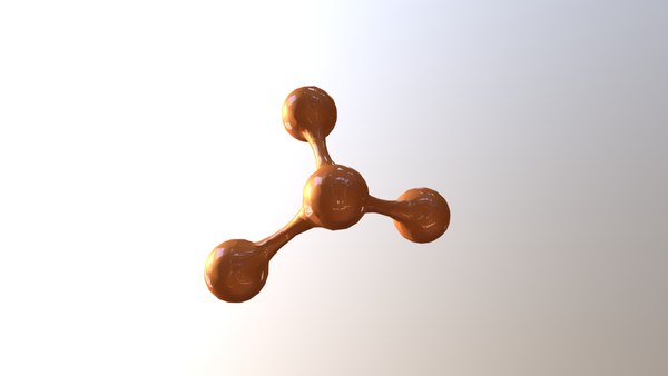 molecule 3D model