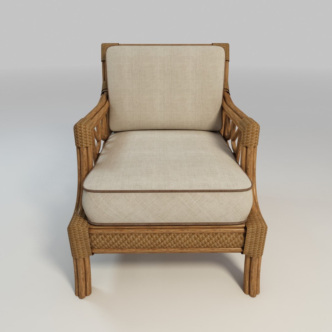 coastal chair 3d model