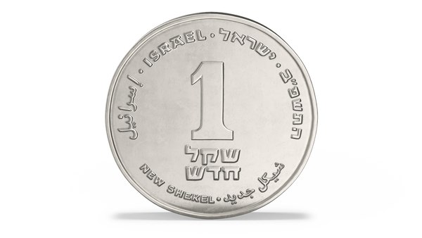 modelo 3d Moneda de nuevo séquel israelí - TurboSquid 2190524