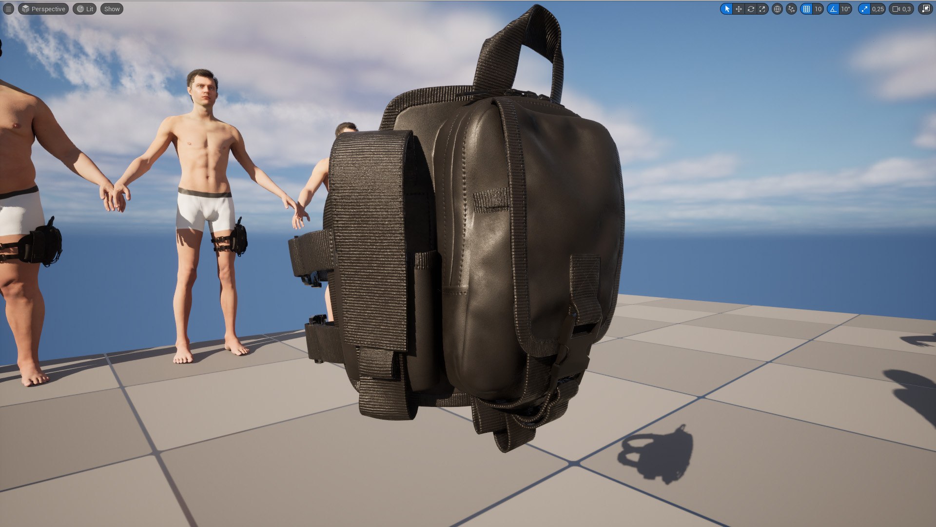 3D Military Leg Rig 102 - All MH Bodies UE5 Skeletons - Rigged ...