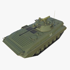 步战车bmp-2三维模型