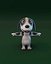Cartoon Hound Dog Animated 3D Model