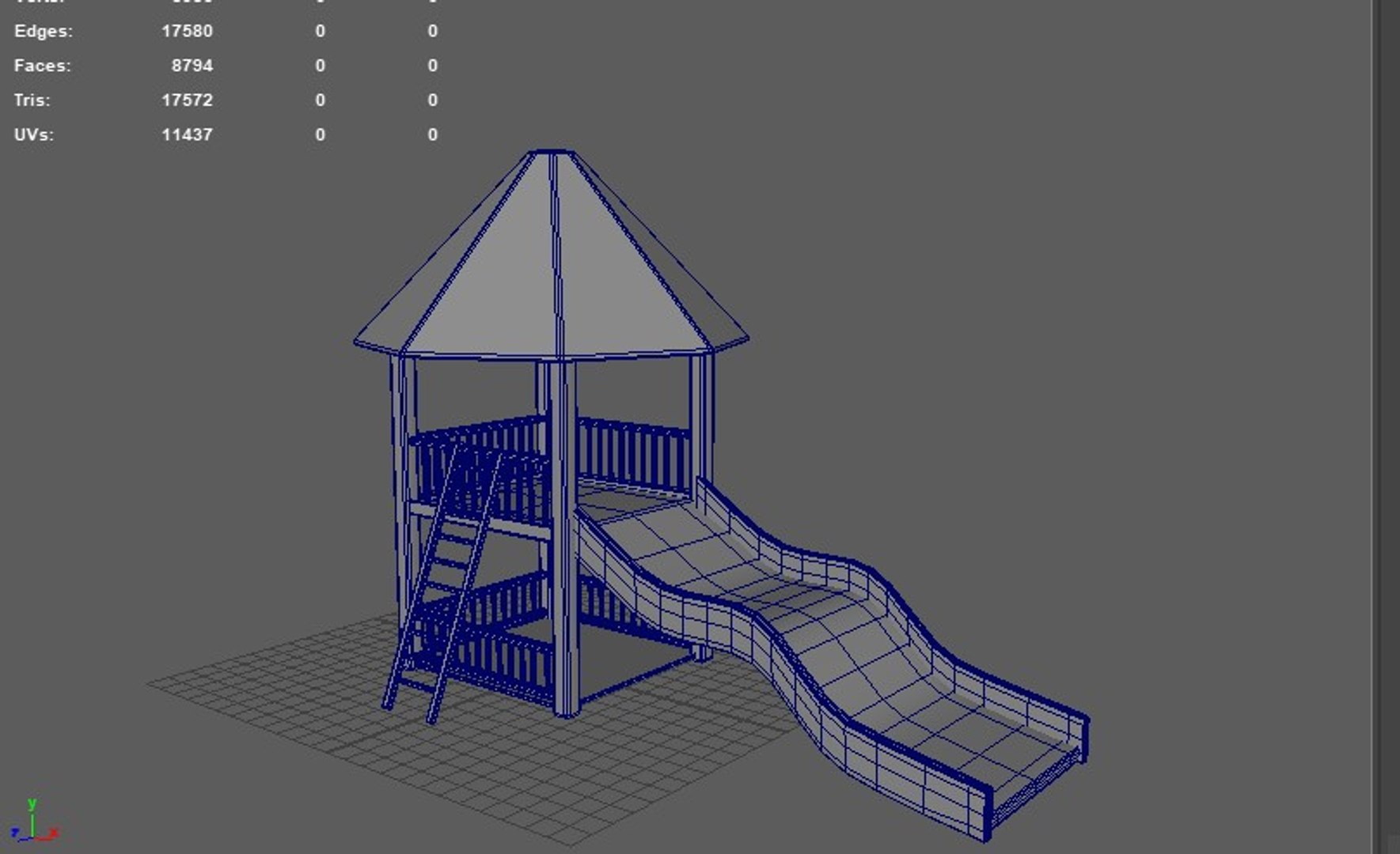 Playground Slide 3D Model 3D Model - TurboSquid 2344225