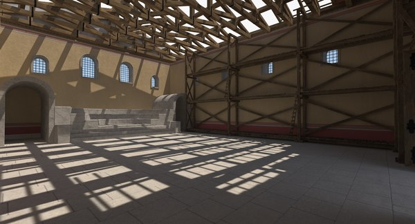modelo 3d Basílica Cívica Romana en Construcción - TurboSquid 2163710