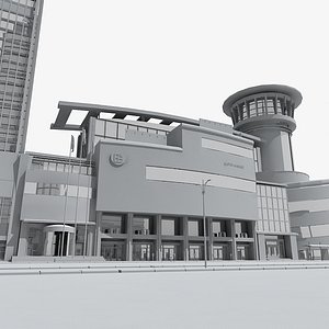 3d model building