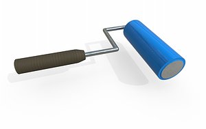 3D paint roller