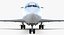Boeing 727-200 Rigged 3D Model