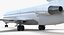Boeing 727-200 Rigged 3D Model