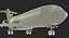 Boeing 727-200 Rigged 3D Model