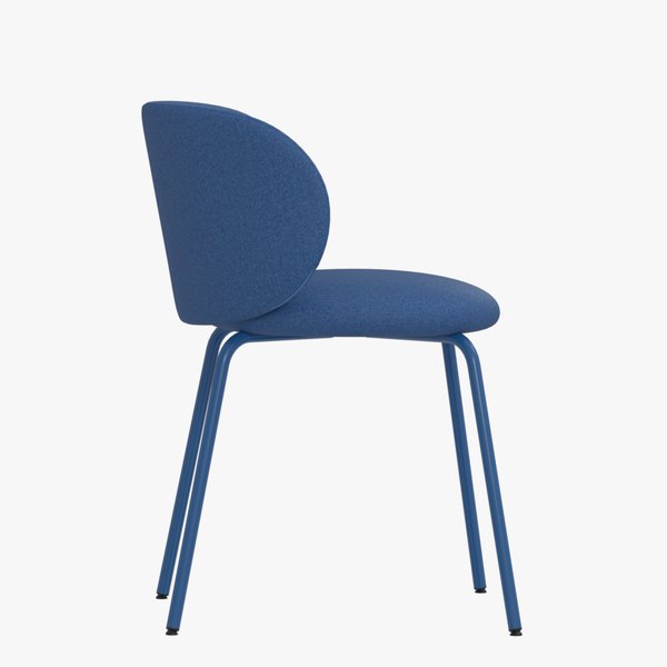 Krylbo Chair Tonerud blue PBR 3D