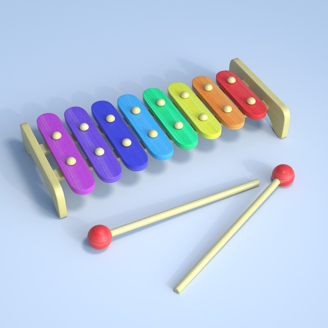 Xylophone Toy 3D - TurboSquid 1935003