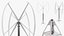 Vertical  Helical Axis Wind Turbine PBR Collection VAWT