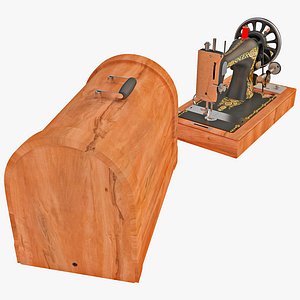 Antique Singer Sewing Machine Set 2