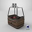 Hot Air Balloon Gondola 3D model