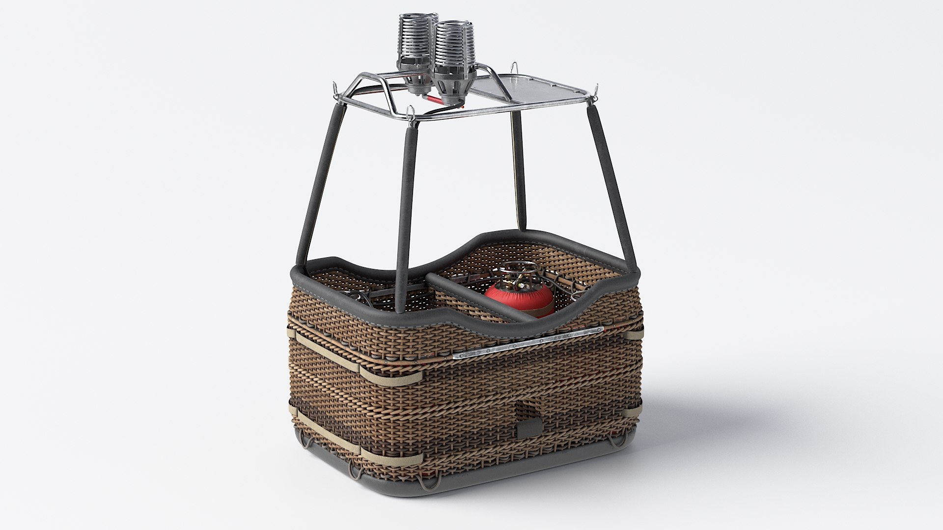 Hot Air Balloon Gondola 3D Model - TurboSquid 2398255