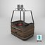 Hot Air Balloon Gondola 3D model