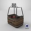 Hot Air Balloon Gondola 3D model