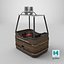 Hot Air Balloon Gondola 3D model