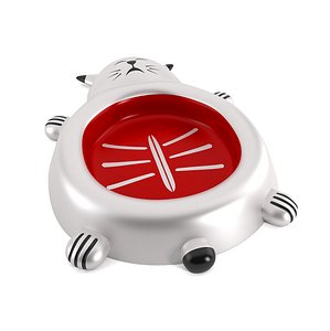 3d max cat dish food