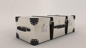 3d malle iron valise model