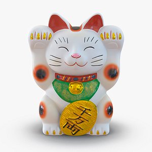 Maneki Neko 3D Model