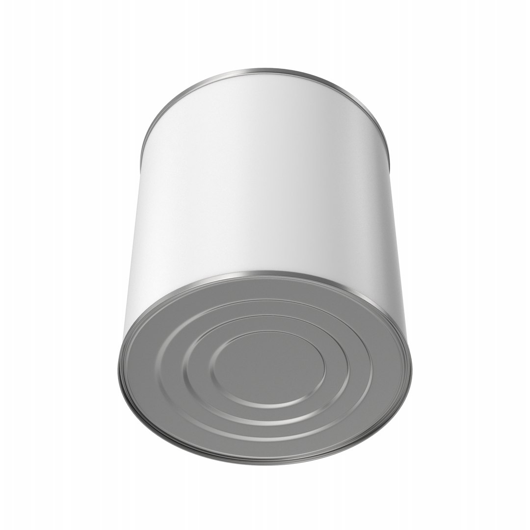 3D Pull Tab Tin Can Model - TurboSquid 2486639