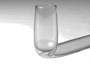3d model wine shot glass