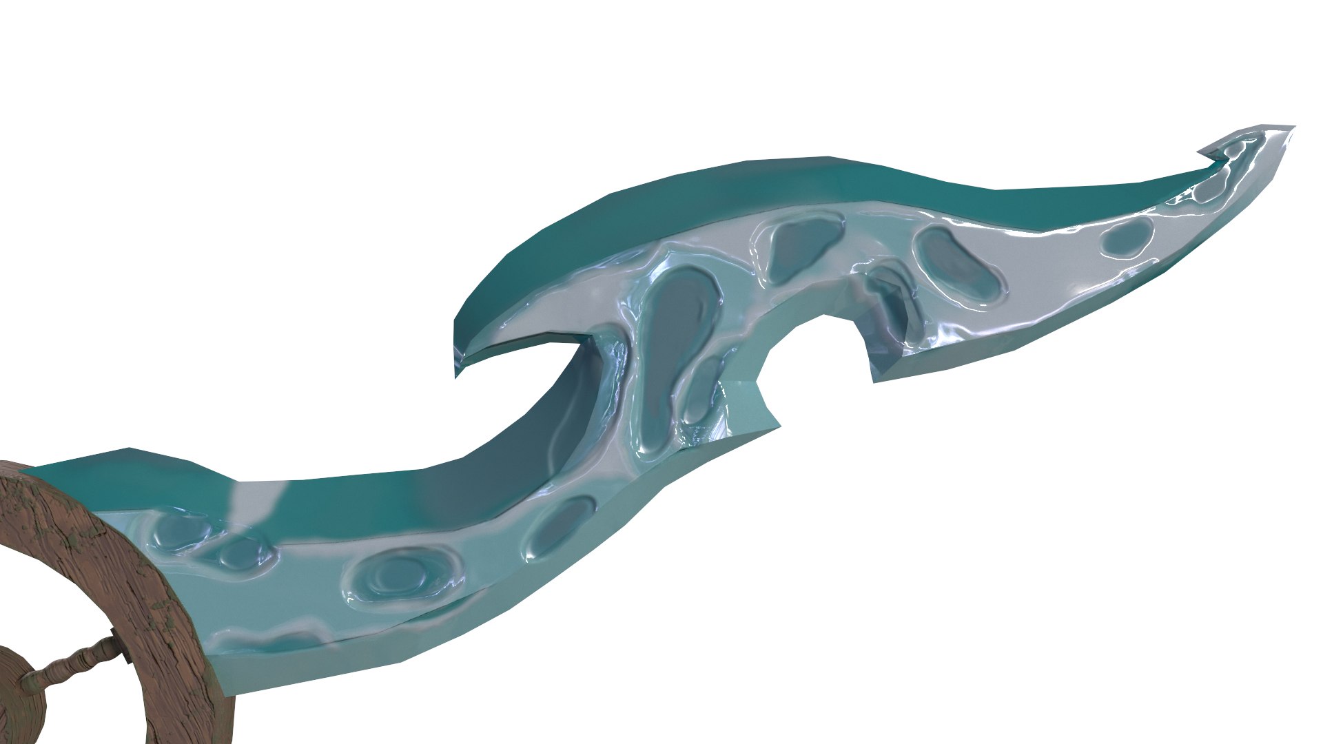 Stylized Sea Sword 3D Model - TurboSquid 2270368