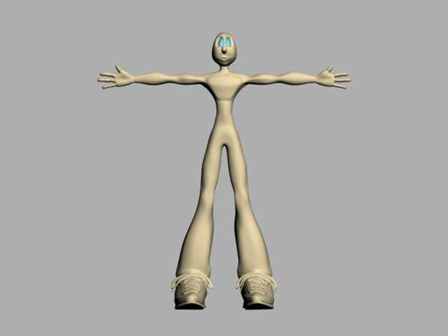rigged character 3ds
