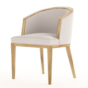 3D Vanity Tub Dining Chair